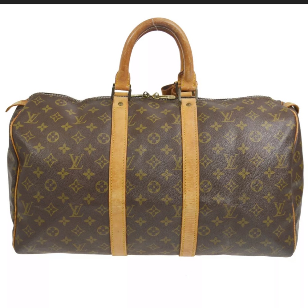 Louis Vuitton Keepall 45 Travel/Handbag Monogram